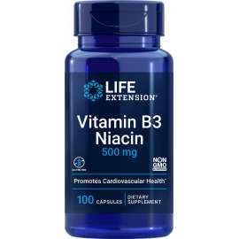 Buy Life Extension 500mg Vitamin B3 Niacin 100 Capsules in [storefront]