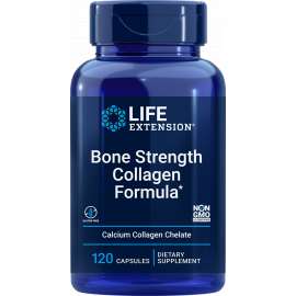 Buy Life Extension Bone Strength Collagen Formula 120 Capsules Supplement in [storefront]