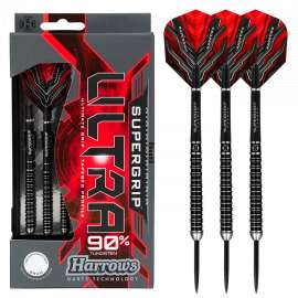 Buy Harrows Supergrip Ultra 90% Tungsten Steel Tip Darts in [storefront]
