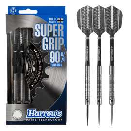 Buy Harrows Supergrip 90% Tungsten Steel Tip Darts in [storefront]