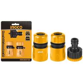 Buy Ingco HHCS03122 3 pcs Hose Quick Connector Set in [storefront]