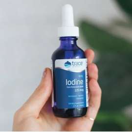 Buy Trace Minerals 225mcg 59ml Liquid Ionic Iodine Supplement in [storefront]