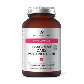 Buy Wild Nutrition Bespoke Women Food-Grown Grow Daily Mulit-Nutrient 60 Capsules in [storefront]