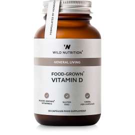 Buy Wild Nutrition General Living Food Grown Vitamin D 30 Capsules in [storefront]
