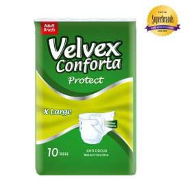 Buy Velvex Conforta Extra Large Four Pack Adult Diapers in [storefront]