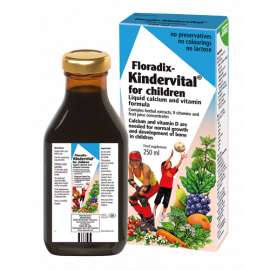 Buy Floradix 250ml Kindervital For Children Liquid Calcium and Vitamin Formula in [storefront]