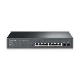 Buy TP-Link JetStream 10 Port Gigabit Smart Switch with 8 PoE+ Ports and 2 Gigabit SFP Slots in [storefront]