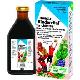 Buy Floradix 500ml Kindervital For Children Liquid Calcium and Vitamin Formula in [storefront]