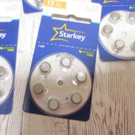 Buy Starkey Size 13 Hearing Aid Batteries in [storefront]
