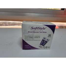 Buy Softstyle Advance Blood Glucose 50 Pack Test Strips in [storefront]