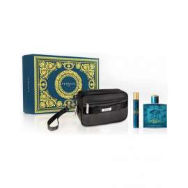 Buy Versace Eros Edt Three Piece Men Perfume Gift Set in [storefront]
