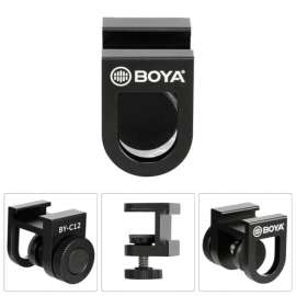 Buy Boya BY-C12 Smartphone Microphone Clamp in [storefront]
