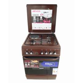 Buy Armco GC-F6631PX BR  3 Gas 1 Electric Gas Cooker in [storefront]