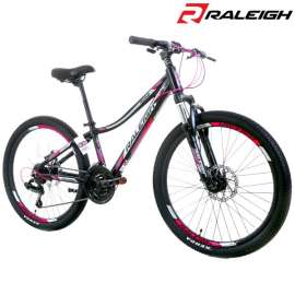 Buy Raleigh M250 20inch Mountain Bicycle, Colour : Red in [storefront]