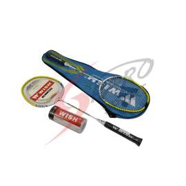 Buy Wish No.327K Badminton Racket Set in [storefront]