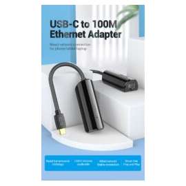Buy Vention USB C to 100M Ethernet Adapter in [storefront]