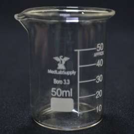 Buy Griffchem Boro 50ml Glass Beaker in [storefront]