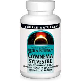 Buy Source Naturals 550mg Ultra Gymnema Sylvestre 30 Tablets Supplement in [storefront]