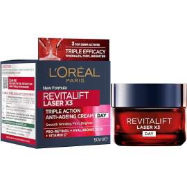 Buy Loreal Paris Revitalift Laser Triple Action Anti Ageing Day Cream in [storefront]