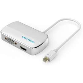 Buy Vention HBBWB Mini DP To HDMI/VGA Converter 0.15 Meter in [storefront]