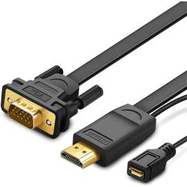 Buy UGREEN MM101 HDMI to VGA Converter  Round Cable in [storefront]