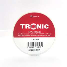 Buy Tronic IT 01WH 10 Yard White Insulation Tape in [storefront]