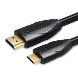 Buy Vention Mini HDMI 2M Black Cable in [storefront]