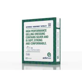 Buy Activheal Aquafiber Extra Ag Silver 10Pieces Wound Dressing, Size: 10cm by 10cm  in Kenya