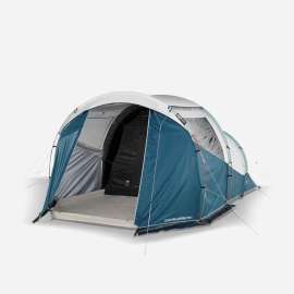 Buy Quechua Arpenaz 4.1 Fresh & Black  4 Persons 1 Bedroom Camping Tent with Poles in [storefront]