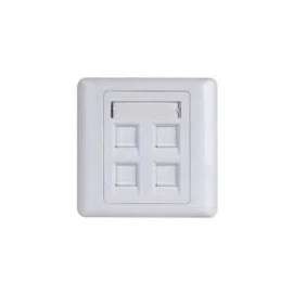 Buy Giganet 4 port CAT6 Faceplate in [storefront]