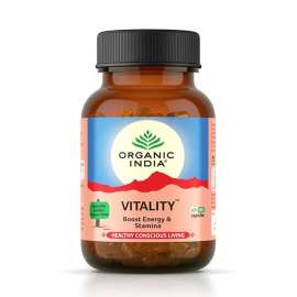 Buy Organic India Vitality 60Capsules Supplement in [storefront]