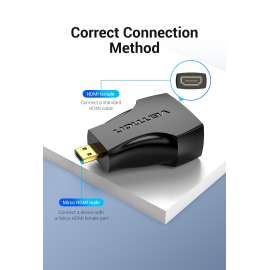 Buy Vention Micro HDMI Male to HDMI Female Adapter in [storefront]