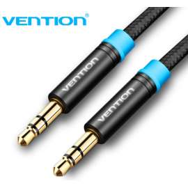Buy Vention Cotton Braided 3.5mm Male to Male Audio Cable 1.5M Type in [storefront]