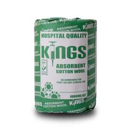 Buy Kings 400gms 15Pack Cotton Wool in [storefront]