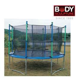 Buy Body Sculpture 168 Inches  Trampoline With Enclosure in [storefront]