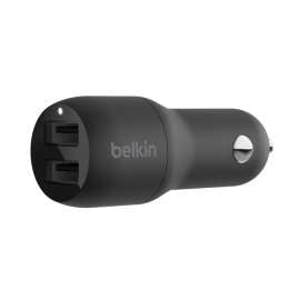 Buy Belkin BoostCharge 24W Dual USB-A Car Charger in [storefront]