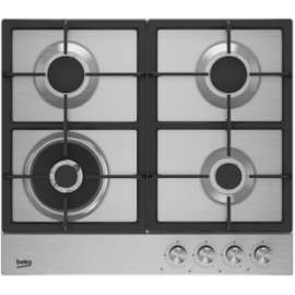 Buy Beko HQAW64225SX 60CM 3 Gas 1 Wok Hob in [storefront]
