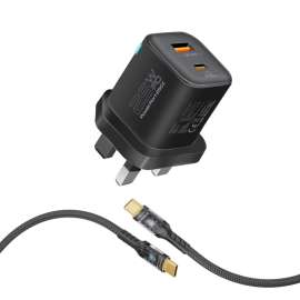 Buy Promate 25W Power Delivery Dual Port Adapter in [storefront]