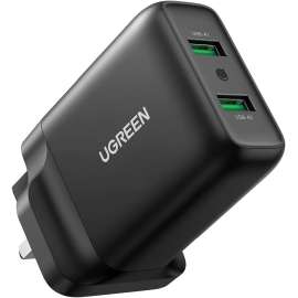 Buy UGREEN CD161 USB Fast UK Black Charger in [storefront]