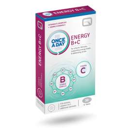 Buy Quest Once A Day Energy B+C 30Tablets Supplement in [storefront]
