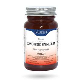 Buy Quest Synergistic Magnesium 150mg with Vitamin B6 30s 60 Tablets Supplement in [storefront]