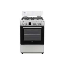 Buy SCL SCL-FC664SI 3 Gas 1 Wok Burner Standing Cooker in [storefront]