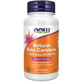 Buy Now 25000IU Natural BetaCarotene 90Softgels Supplement in [storefront]