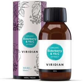 Buy Viridian Organic Elderberry and Vitamin C Extract 100ml Supplement in [storefront]