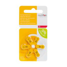 Buy Audifon Size10 6Pack Hearing Aid Batteries in [storefront]