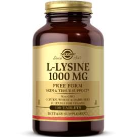 Buy Solgar L-Lysine 1000 mg Tablets Supplement in [storefront]