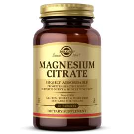 Buy Solgar Magnesium Citrate 60 Tablets Supplement in [storefront]
