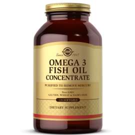 Buy Solgar Omega 3 Fish Oil Concentrate 120 softgels Supplement in [storefront]