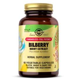 Buy Solgar SFP Bilberry Berry Extract 60 Vegetable Capsules Supplement in Kenya