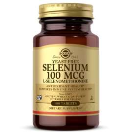 Buy Solgar 100mcg Yeast Free Selenium 100Tablets Supplement in [storefront]